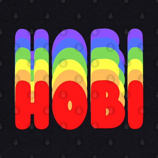 hobi BTS j-hope rainbow by e s p y